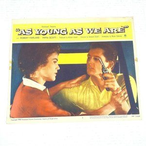As Young as We Are 1958 Lobby Card Movie Poster Robert Harland Pippa Scott Drama